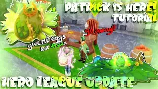 Hero league update!TUTORIAL|New daily quest mechanic in Dragon adventures, roblox 🐉🌿