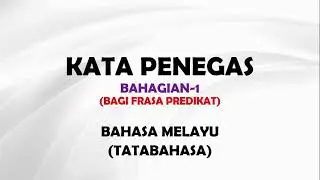 BM TATABAHASA - KATA PENEGAS (BAHAGIAN 1)