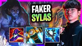 FAKER IS INSANE WITH SYLAS! | T1 Faker Plays Sylas Mid vs Twisted Fate!  Season 2024