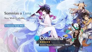 Building Columbina, Doing Abyss - Genshin Impact LUNA III 6.3 Patch Gameplay Live