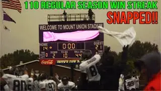 Mount Union vs Ohio Northern Highlights - October 23, 2005