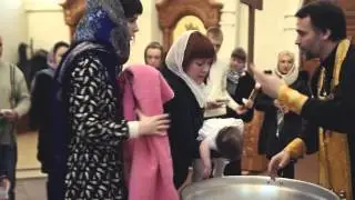 Видеосъемка крещения в Калининграде. Family Studio