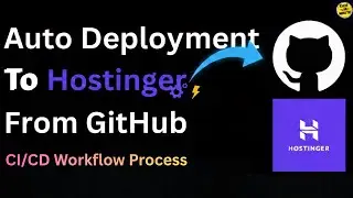 Deploy Website from GitHub to Hostinger | Auto Deployment CI/CD #hostinger #cicd #php