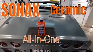 Cortez Silver Metallic C 3 Corvette восстановлен с помощью полироли SONAX Ceramic All-In-One!!