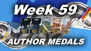 Trackmania Weekly Shorts - Week 59 Author Medals, Week 58 World Records
