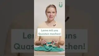 Einfach Quasten selber machen mit der Gr&uuml;ndl Strickschule 💚
