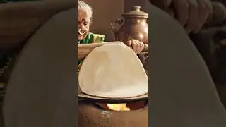 Marathi aaji makin puranpoli          #food #puranpoli #recipe #marathi #funny #cute