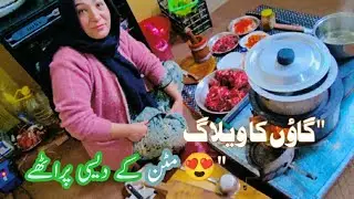 Village Life in Gilgit Baltistan 🥶🏔️ My First Vlog on YouTube