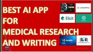 Best AI app for medical research writing and presentations by Dr Nik Nikam