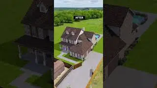 House Rendering on Empty Plot
