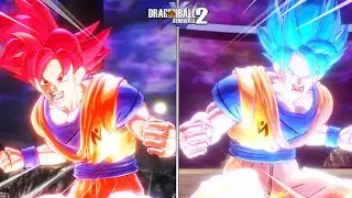 NEW Galactic Patrol Goku Super Saiyan God & Blue Form in Dragon Ball Xenoverse 2! w/Custom Moveset
