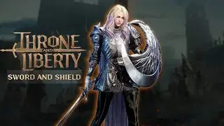 First look at Open World PVP / Throne and Liberty Tank PvP Sword and Shield + Greatsword