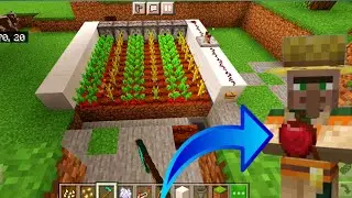 How to Start an Automatic Minecraft Food Farm - For Beginners