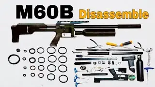 M60B Airgun Full Disassembly & Review | Power | Accuracy &  Quality | M60B PCP Air Rifle #AirRifle 