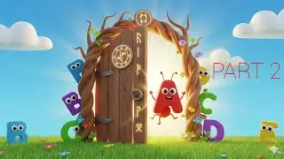Magic ABC Door 🚪✨Part 2 | Learn Alphabet with Fun Transformations | Kids Learning Video#kidslearning
