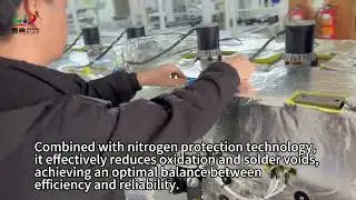 Lead-Free Reflow Soldering Oven#smt #pcb #SMTequipment