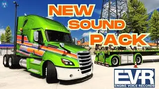 ATS | New REALISTIC sound mod for Freightliner Cascadia | #ats 1.54