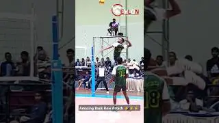 Amazing Back Row Attack ⚡⚡⚡