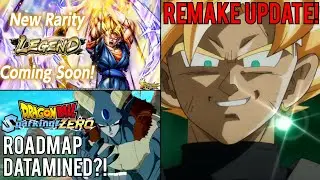 DRAGON BALL SUPER REMAKE UPDATE! SPARKING! ZERO DLC ROADMAP DATAMINED?! LEGENDS NEW RARITY! | NEWS