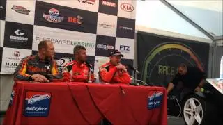 Supertourisme interview med top 3 Super Pole Padborg Night Race