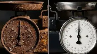 100-Year-Old Mechanical Weighing Scale Restoration | Vintage Tool Rebuild