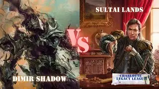 100th Video! MTG Legacy Dimir Shadow Vs Sultai Lands | Season 1 Week 4 |