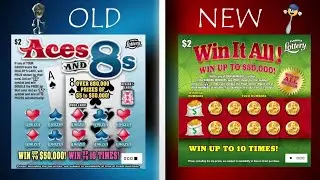 🎥 LIVE Scratch-Off! WHICH DID YOU CHOOSE? Old School Aces & 8&rsquo;s OR the New Win It All 💥