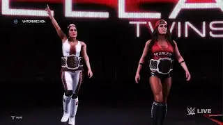 Bella Twins vs The IICONICS AT Wrestlemania 35 for the WWE Womens Tag Team CHAMPIONSIP
