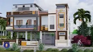 G+1 STILT HOUSE FULL ELEVATION.by Bhanuprakash@BHANUPRAKASHKNR