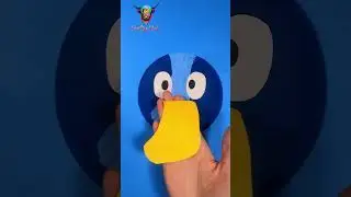 PUPPY BLUEY. / HOW TO MAKE BLUEY.  #paperplatecrafts #bluey #craft