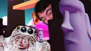 FRIENDLY VAPORWAVE SPIDERMAN | Verlet Swing ALPHA DEMO