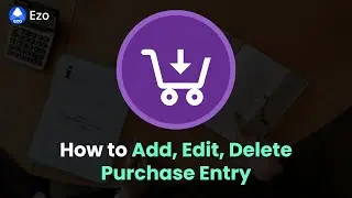How to add / edit / delete Purchase entry ?