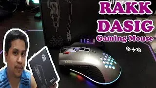 RAKK DASIG Gaming Mouse - Quick Unboxing, Quick Review, and RGB Instant Upgrade