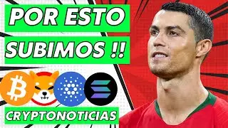 🔴 CRIPTONOTICIAS HOY 👉 ETHEREUM, BITCOIN, CARDANO, CRIPTOMONEDAS METAVERSO | NOTICIAS CRIPTOMONEDAS