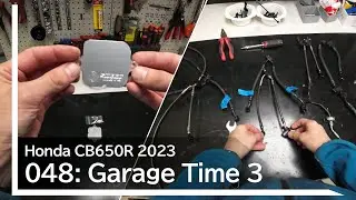 Honda CB650R 2023 | 048: Garage Time 3 | HEL Performance brake lines & SmartMoto pair valve kit