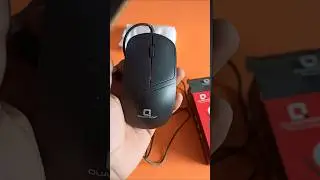 QUANTRON  laptop computer wired mouse review in Hindi #computermouse