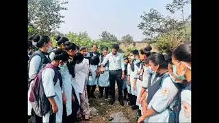Satyam College of Nursing, Visakhapatnam - Field visit to Burial Ground
