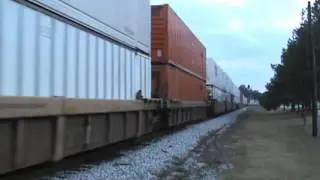 CSX 5231 leads CSX Q143-04 at CP Stonewall in Union City, GA