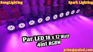 Par LED 18 x 12 Watt 4in1 RGBW