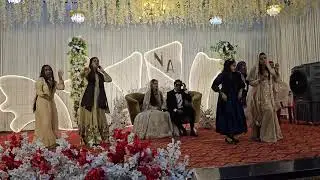 Kerala muslim wedding reception dance performance - Nizam weds Alfia