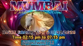MUMBAI RACE TIPS 01-02-2026 | TIPS WITH ANALYSIS | FREE HORSE RACE TIPS | #mumbairacetips 
