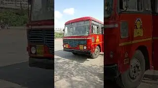 Msrtc Panvel Khopoli #bus #msrtc #travel #transport #publictransport #ashokleyland #panvel #khopoli
