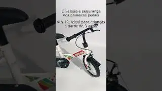 🚴&zwj;♀️ Bicicleta Infantil Aro 12 Atentu &ndash; Primeiros Passeios com Seguran&ccedil;a e Divers&atilde;o! #shopee