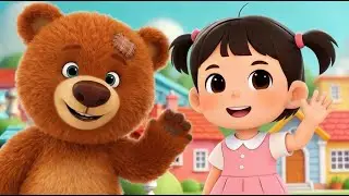 Peekaboo Baby Song 🎶 | Play and Go with Teddy Bear | Learn with Music for Toddlers