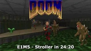 Ultimate Doom - E1M5: Phobos Lab - Stroller in 24:20