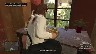 (4:08) Cayo Perico Finale Elite Challenge Speedrun (w/o El Rubio's safe & on hard difficulty)