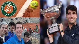 Bucket List Day! Worldschooling Family Visits Roland Garros for French Open 2025 | gowatkinsgo