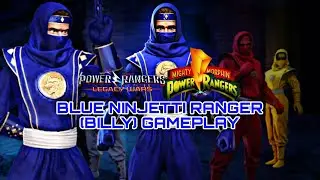 Blue Ninjetti Ranger (Billy) | Power Rangers Legacy Wars GamePlay | Florjanii