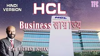 HCL Business Empire in Hindi | Shiv Nadar (2nd Richest Indian) | How big is HCL?