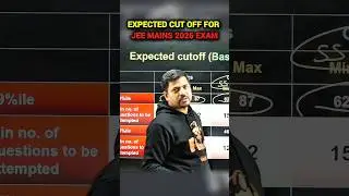 JEE MAINS 2026 EXPECTED CUT-OFF 😲 #jeemains2026 #iitkanpur #jeeadvanced #iit #iitbombay #viral
